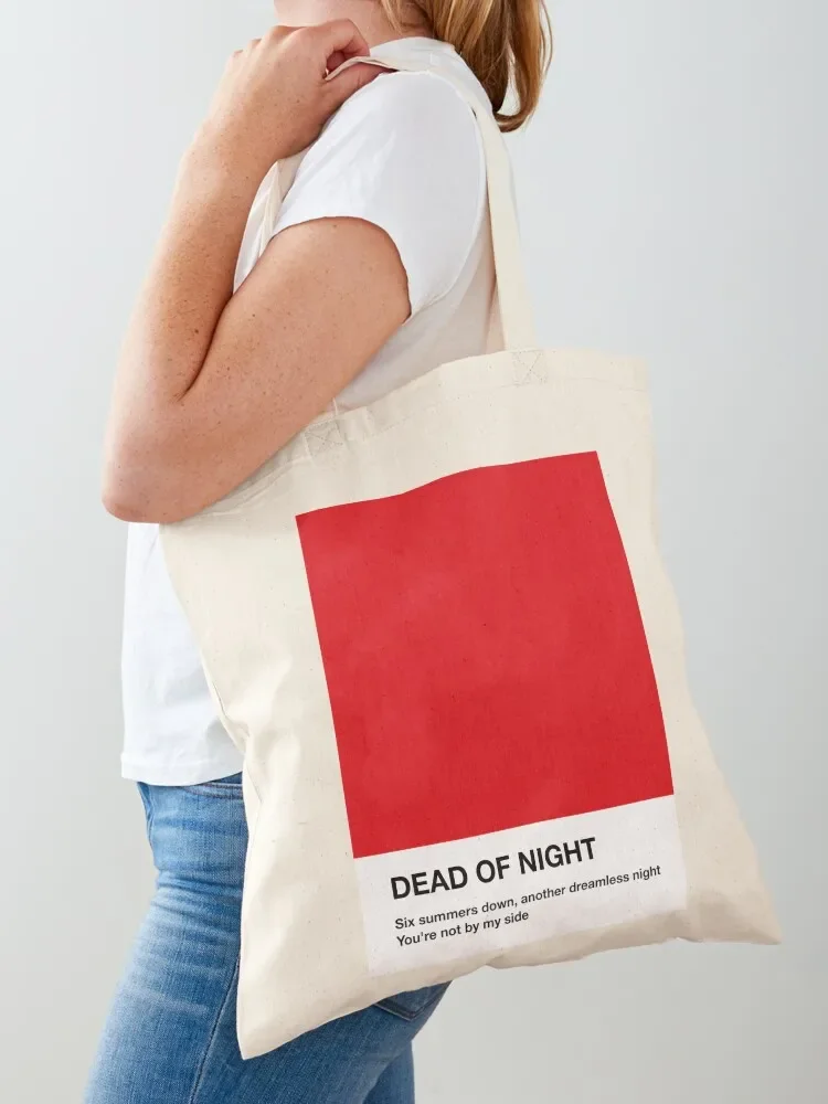 Orville Peck Dead of Night Pantone Lyrics Tote Bag cute pouch bag Women's shopper canvas bags Beach bag