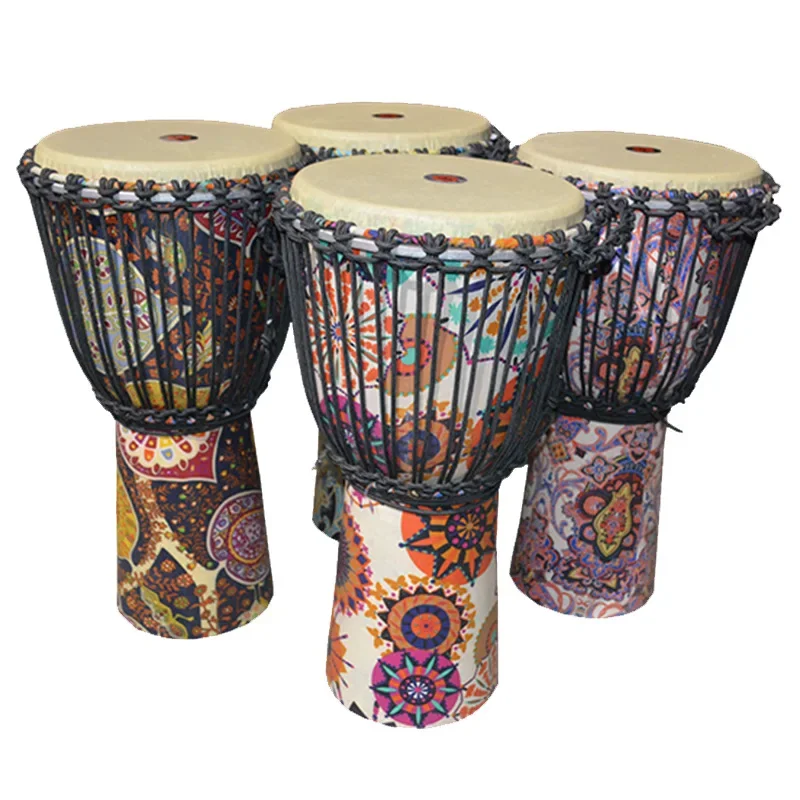 Wholesale adult 10 inch African Djembe drums percussion instruments with good quality