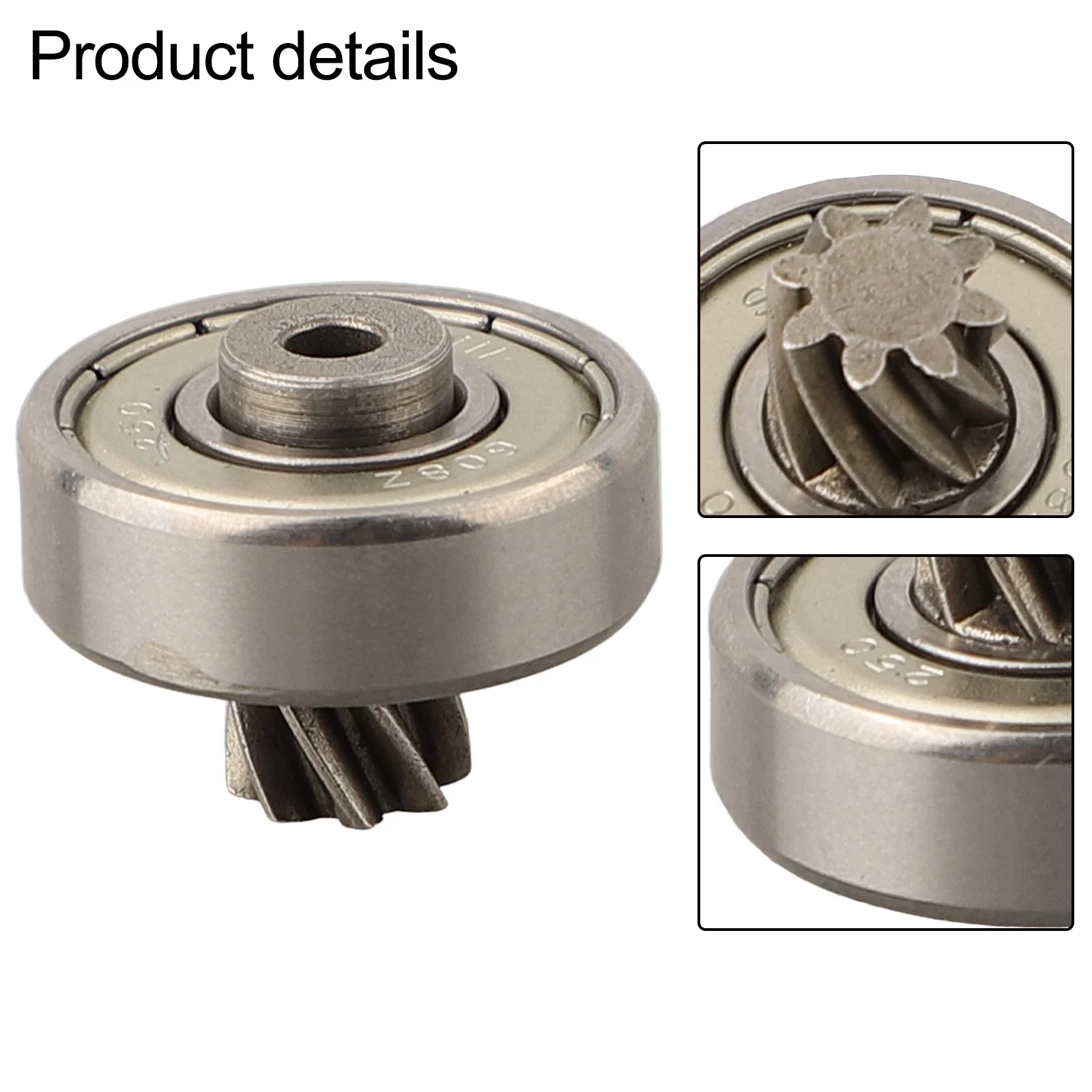 

For Reciprocating Saw Reciprocating Saw Gear Silver Color 8 Tooth Gear Easy Installation High Quality Material