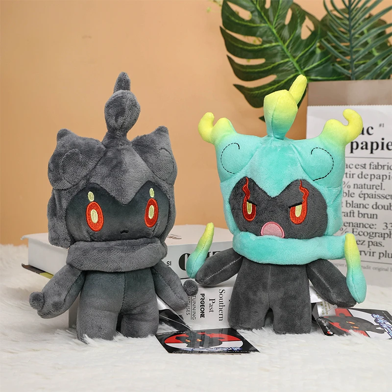 Anime Pokemon Plüschpuppe Marshadow Glänzender Marshadow Plüschspielzeug Weiche Stoffpuppe Geschenk