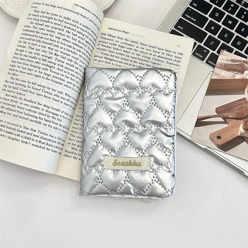 

Cute Y2k Travel Ticket Card Holder Multifunctional Bownot Passport Clip PU Certificates Passport Bag Travel