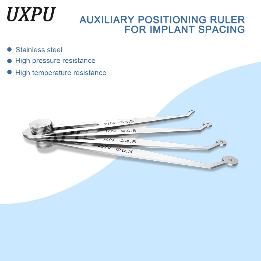

Вспомогательная линейка позиционирования зубного имплантата, измерение расстояния имплантата, вспомогательный инструмент для зубного имплантата