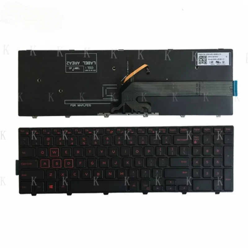 

Y C New for Dell inspiron 15-7000 Series 15-7559 15-i7559 laptop us backlit keyboard