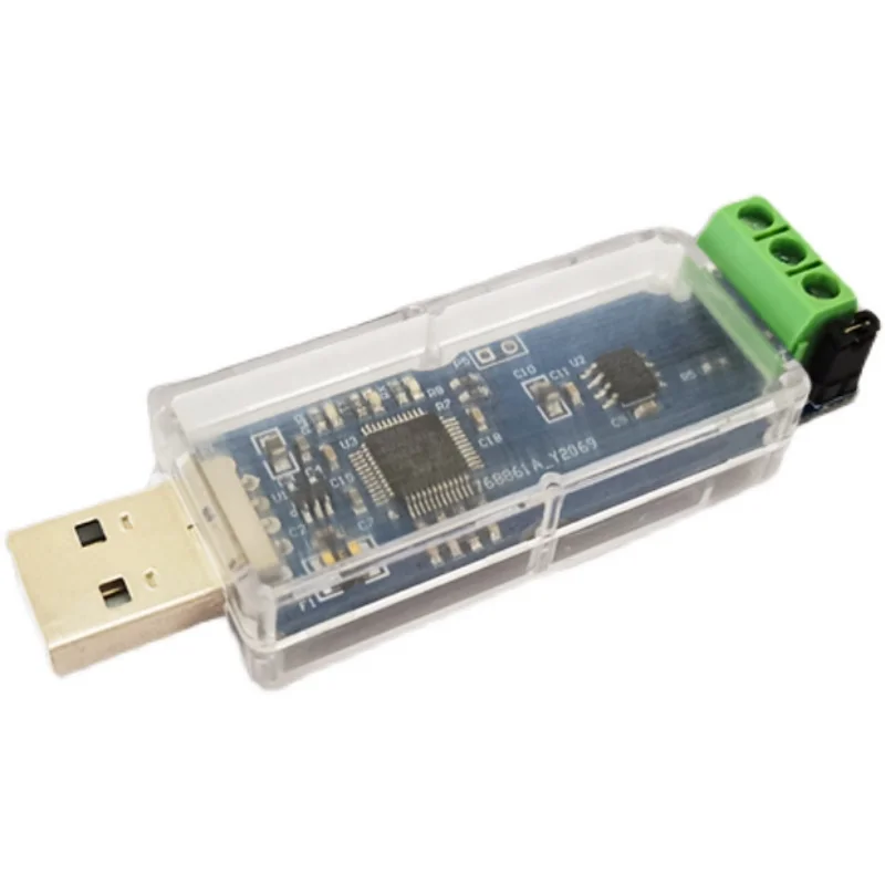 1PCS USB to CAN bus Converter Adapter USB to CAN Module TJA1051T/3 Nonisolated