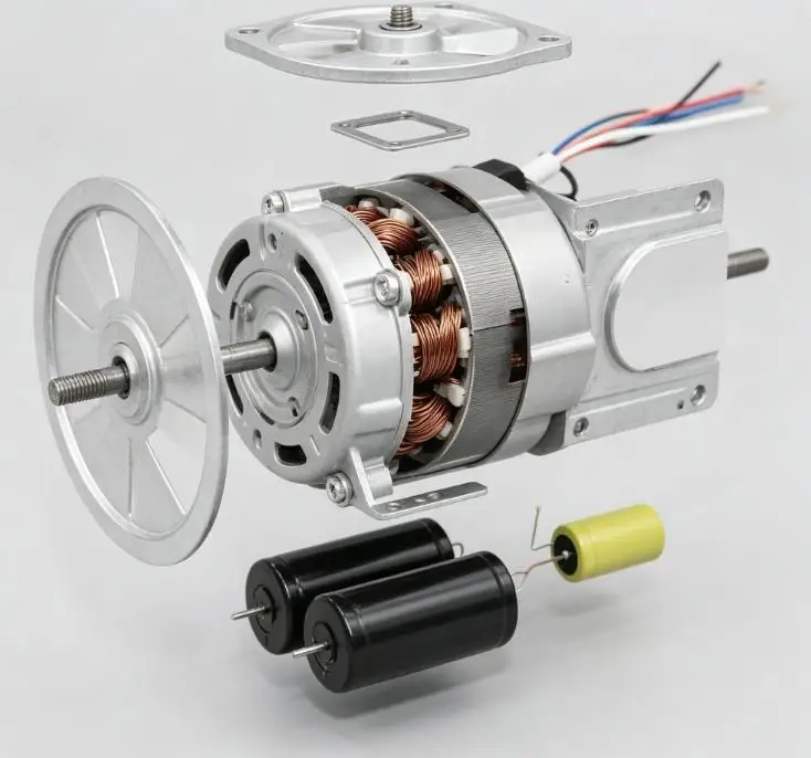 Stainless Steel 16 Inch Fan Motor Long Lasting Fan Performance Remote Control Fan Wall Fan Motor Long-term Use