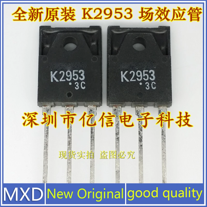 5Pcs/Lot New Original K2953 Field Effect Mostube 2SK2953 TO3PF Good Quality In Stock