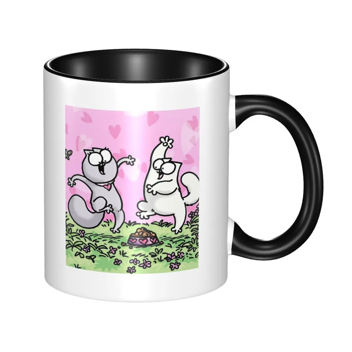 

Simons Cat Mug Funny Ceramic Coffee Cups Tea Mugs Milk Cup Drinkware Gift for Woman Man