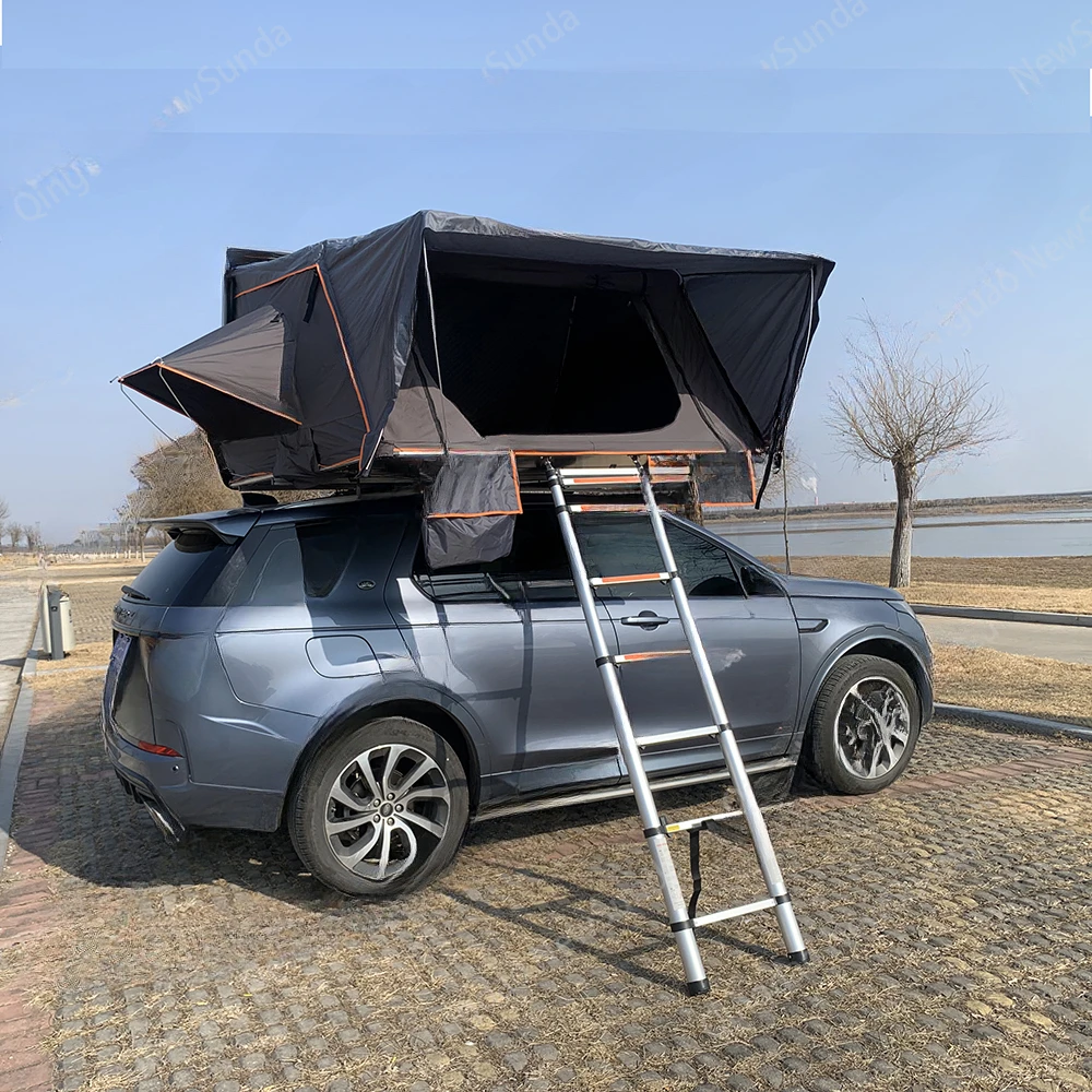 

ABS Auto Hard shell Rooftop Tent 4 Person , 2022 Diy Automatic Car Clamshell Roof Top Tent Camper 4 People 3-4 Person King Size