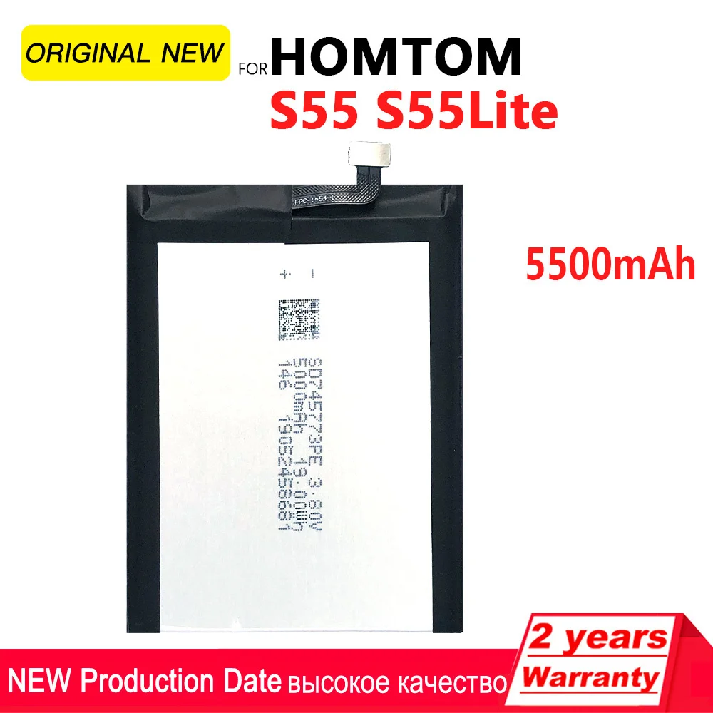 100% Original Rechargeable Phone Battery For Homtom HT50 HT70 S8 S55 S99 High Quality Batteria Batteries With Tracking number