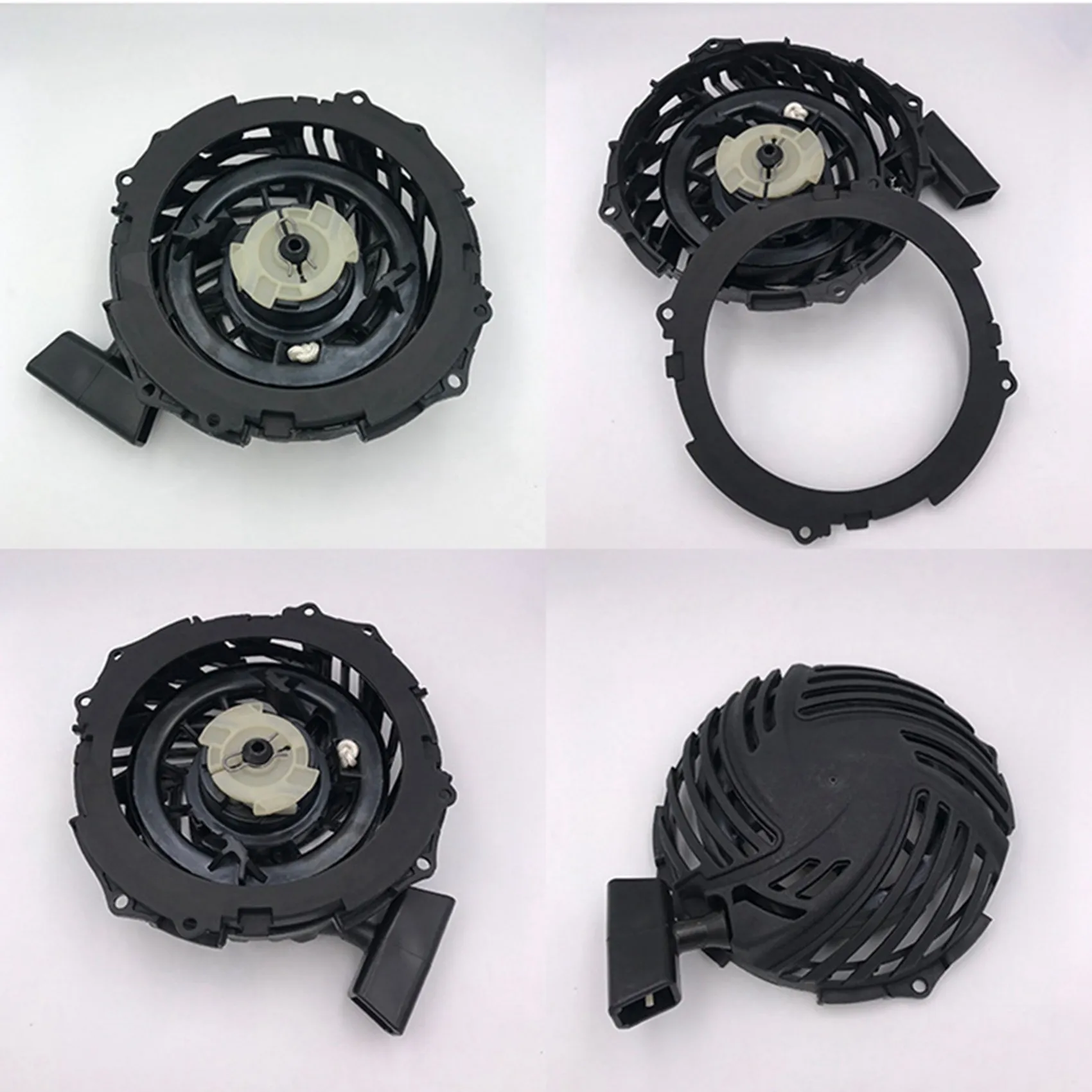 Fresco 2X Recoil Pull Starter Assembly Motore di potenza Macchine utensili Parti tosaerba compatibili per Briggs Stratton 590588 500E