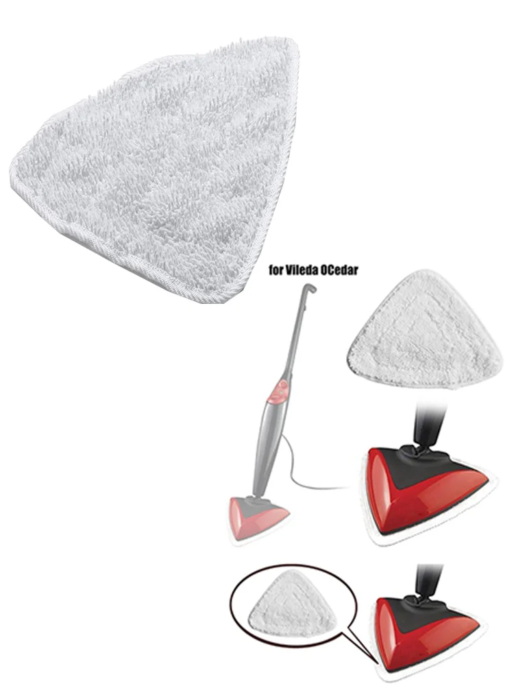 Steam Mop Pads für Vileda Mikrofaser waschbare wiederverwendbare Mop Refill Ersatz Hot Spray Steam Mop Reinigung Boden Werkzeug Teile – Detail 1