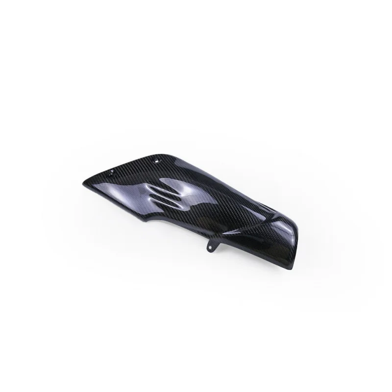 Adequado r nove motocicleta modificado fibra de carbono entrada direita painel lateral guarda acessórios