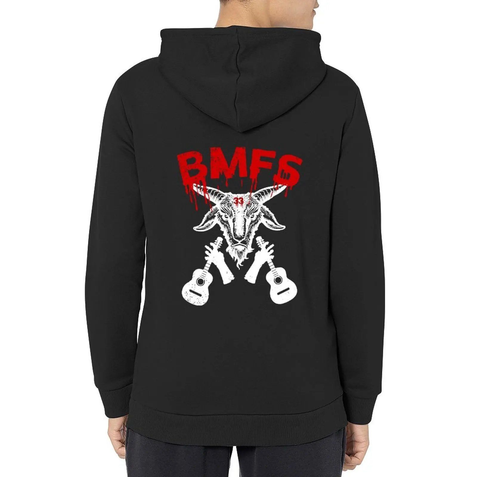 

BMFS Metal Goat Hoodie men clothes clothes for men aesthetic clothing mens clothes new hoodies and sweatshirts