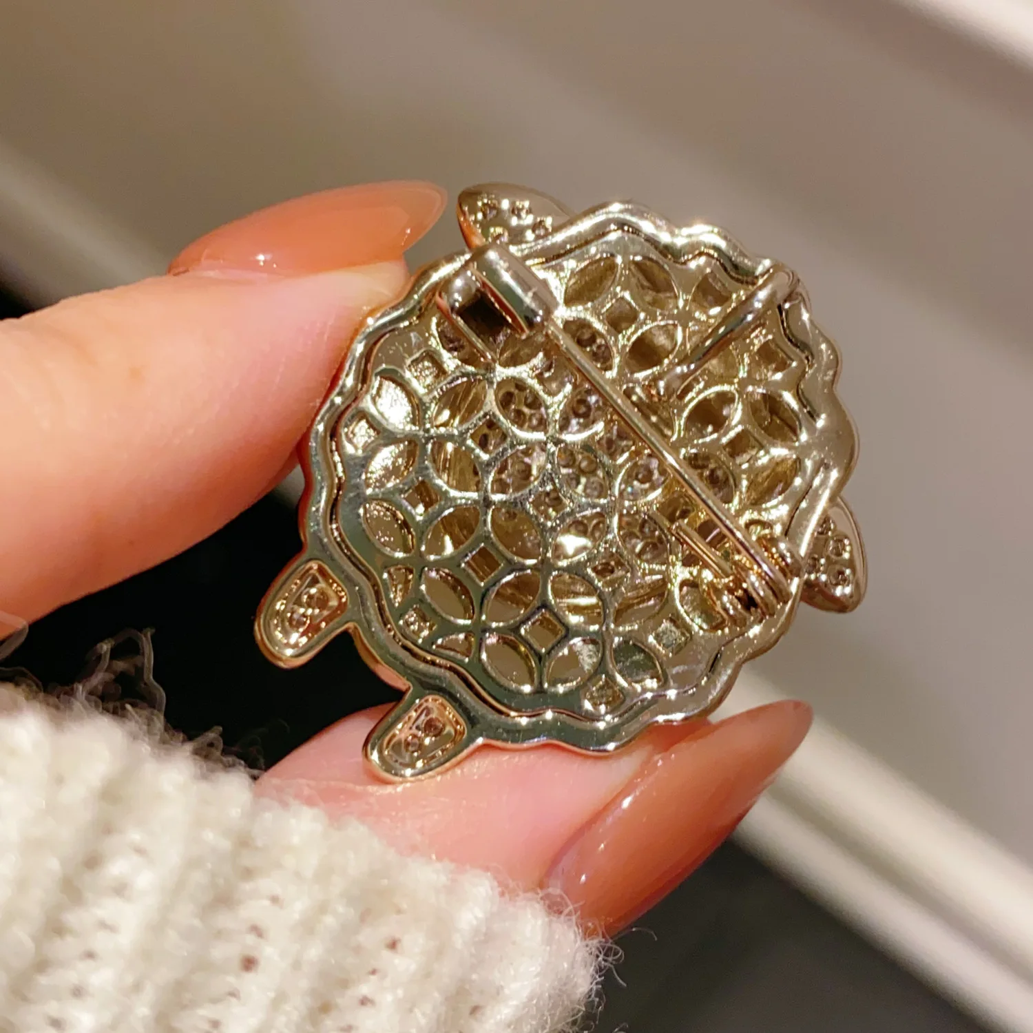 Orange Crystal Brooches For Wo - Women'S Essential Accessories ulasan dan harga