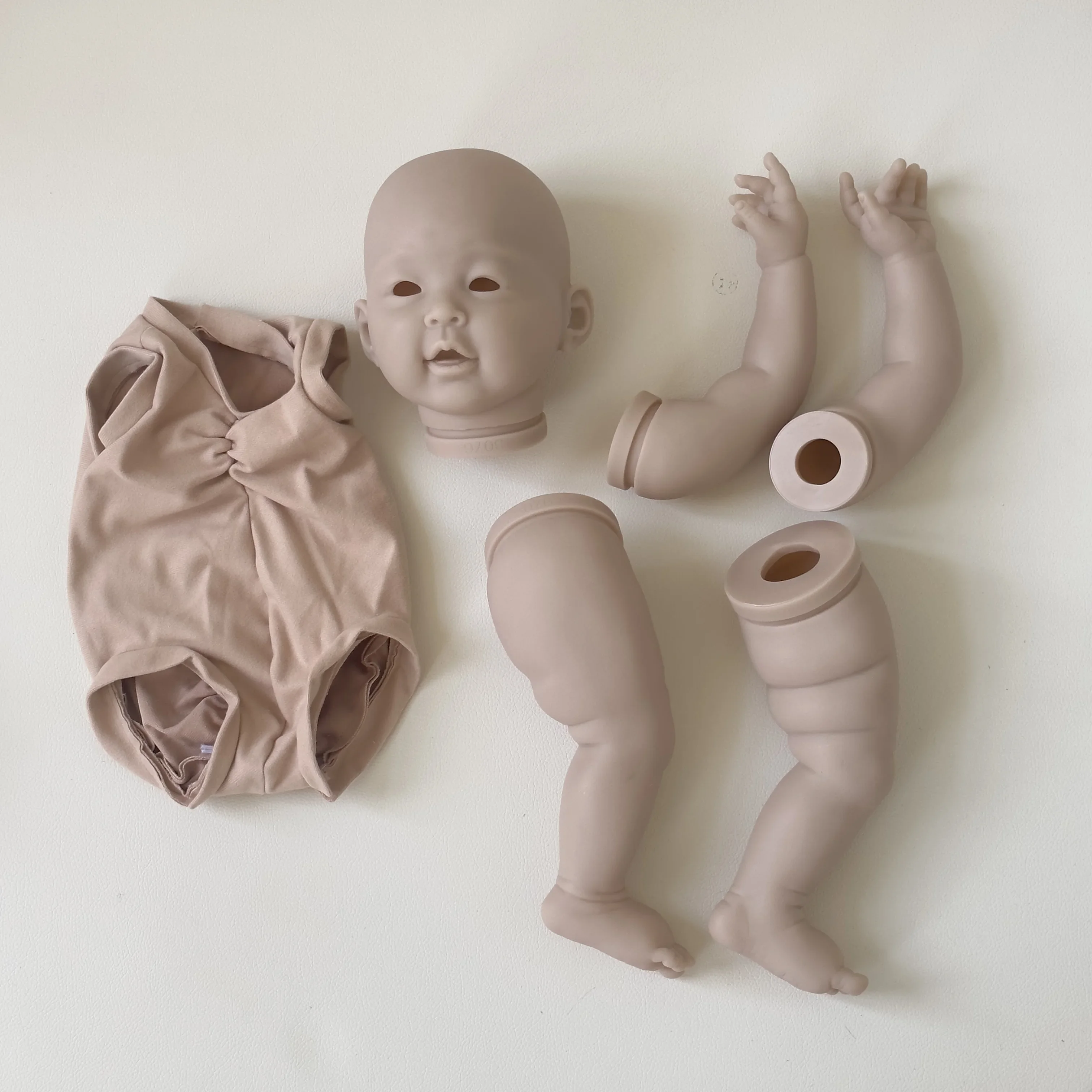 Unpainted 24Inch Reborn Doll Kit Meilien Limited Edition Popular Kit Soft Touch Fresh Color Vinyl Kit