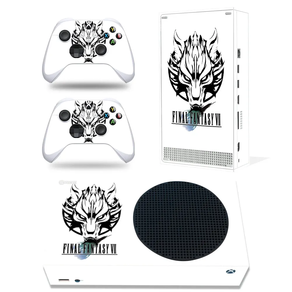 Final Fantasy Style Xbox Series S Skin Sticker for Console & 2 Controllers Decal Vinyl Protective Skins Style 1