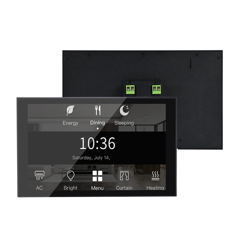 ODM OEM 8 Inch Smart Screen RK3576 Octa Core Android PoE RS485 RJ45 Panel with Ce /fcc Rohs for Loxone/ Home Assistant/Tuya App