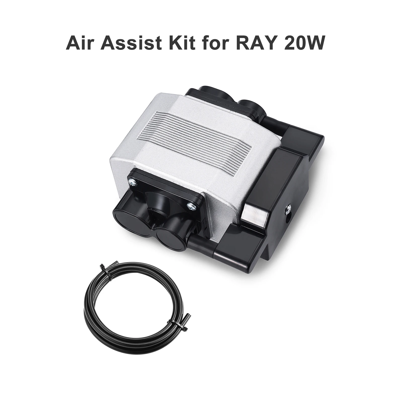 LONGER Air Assist Kit for RAY5 20W Laser Engraver 30L/Min Large Airflow 0.03MPa Low Noise Air Assist Pump for CNC Cutter Laser