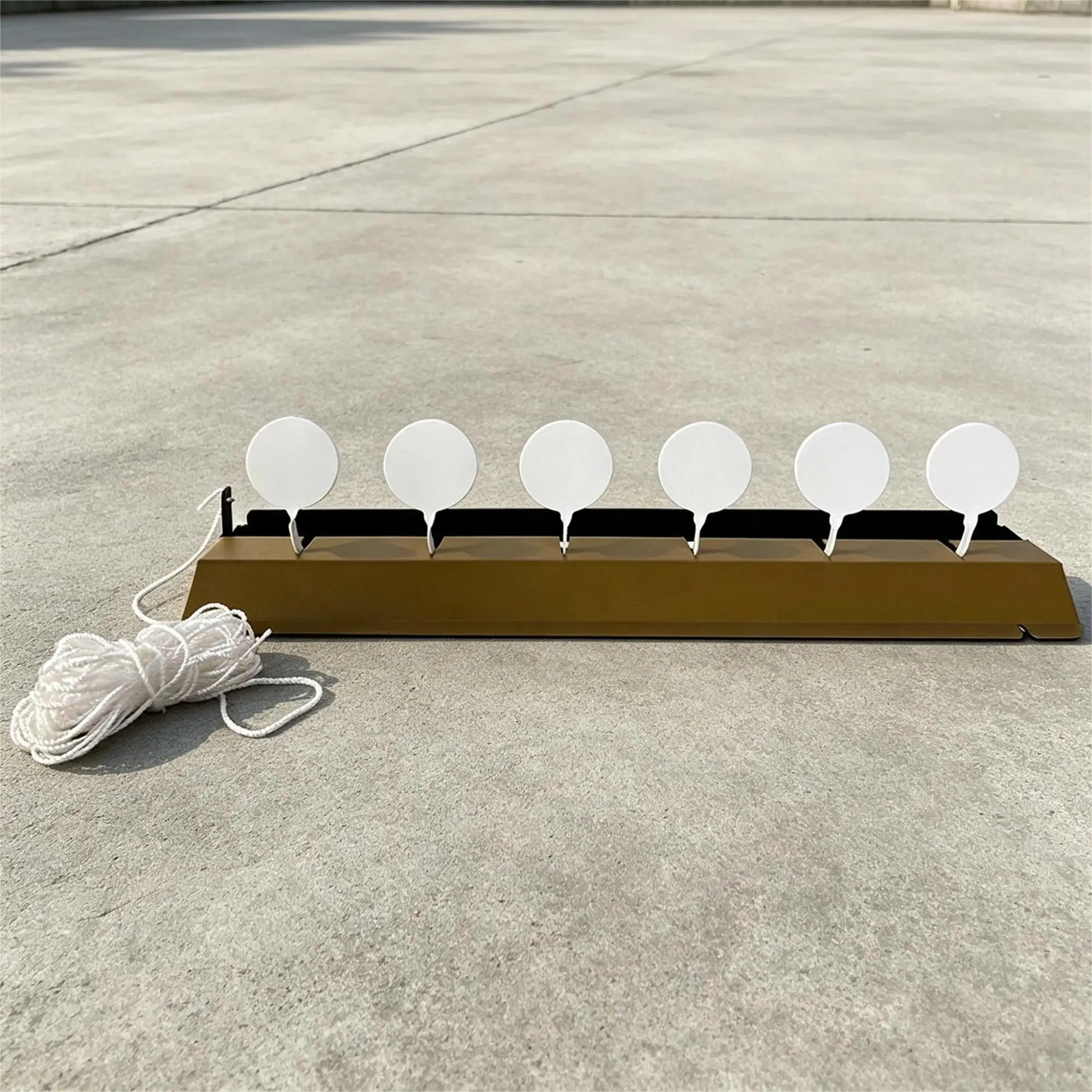 carbon-steel-6-target-2-inch-pull-string-target-frame-reset-system-plate-shooting-practice-for-slingshot-clay-ball-soft-bullet