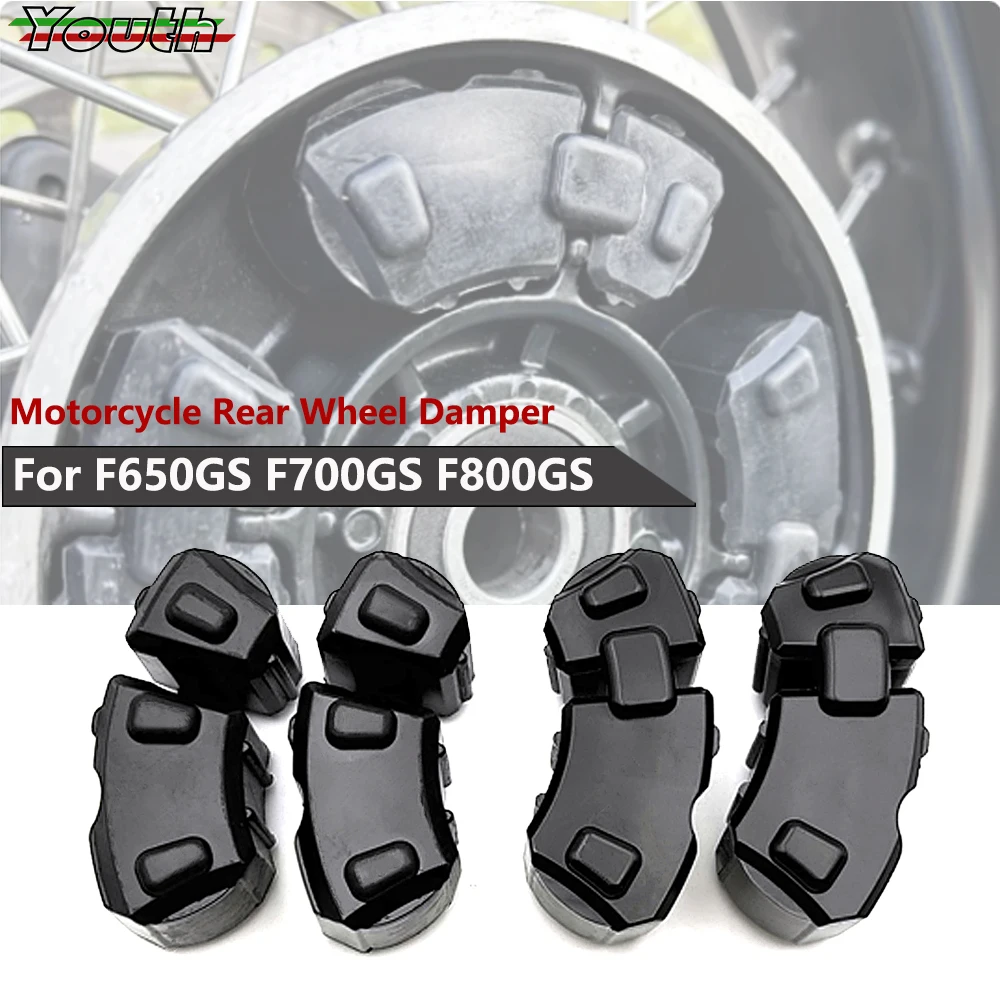 Tył motocykla gumowe bufory do napędu Cush dla BMW F650GS 2008-2018 F700GS 2013-2017 F800GS ADV 2008-2017 2010-2012