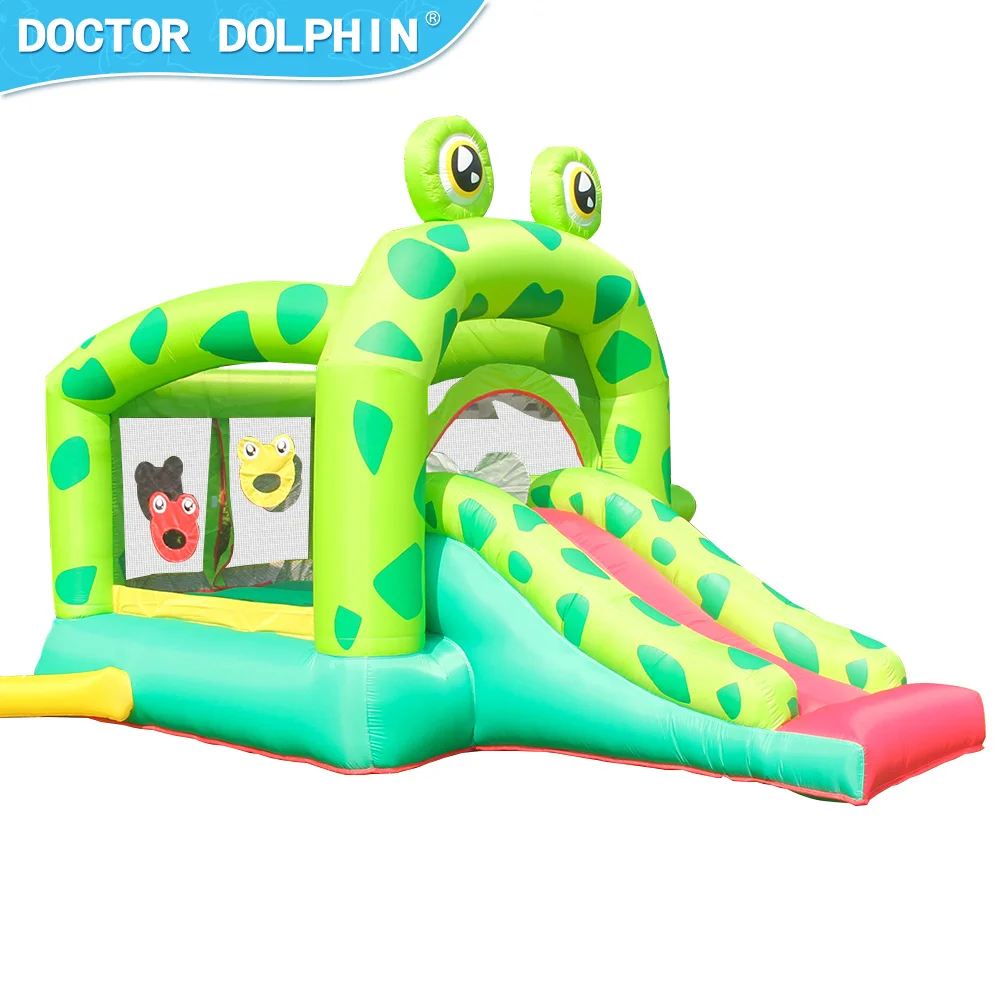 Playground Home Use Jumping 420Dand 840D Jump House Kids Inflatable Bouncing Castle Frog Bounce House