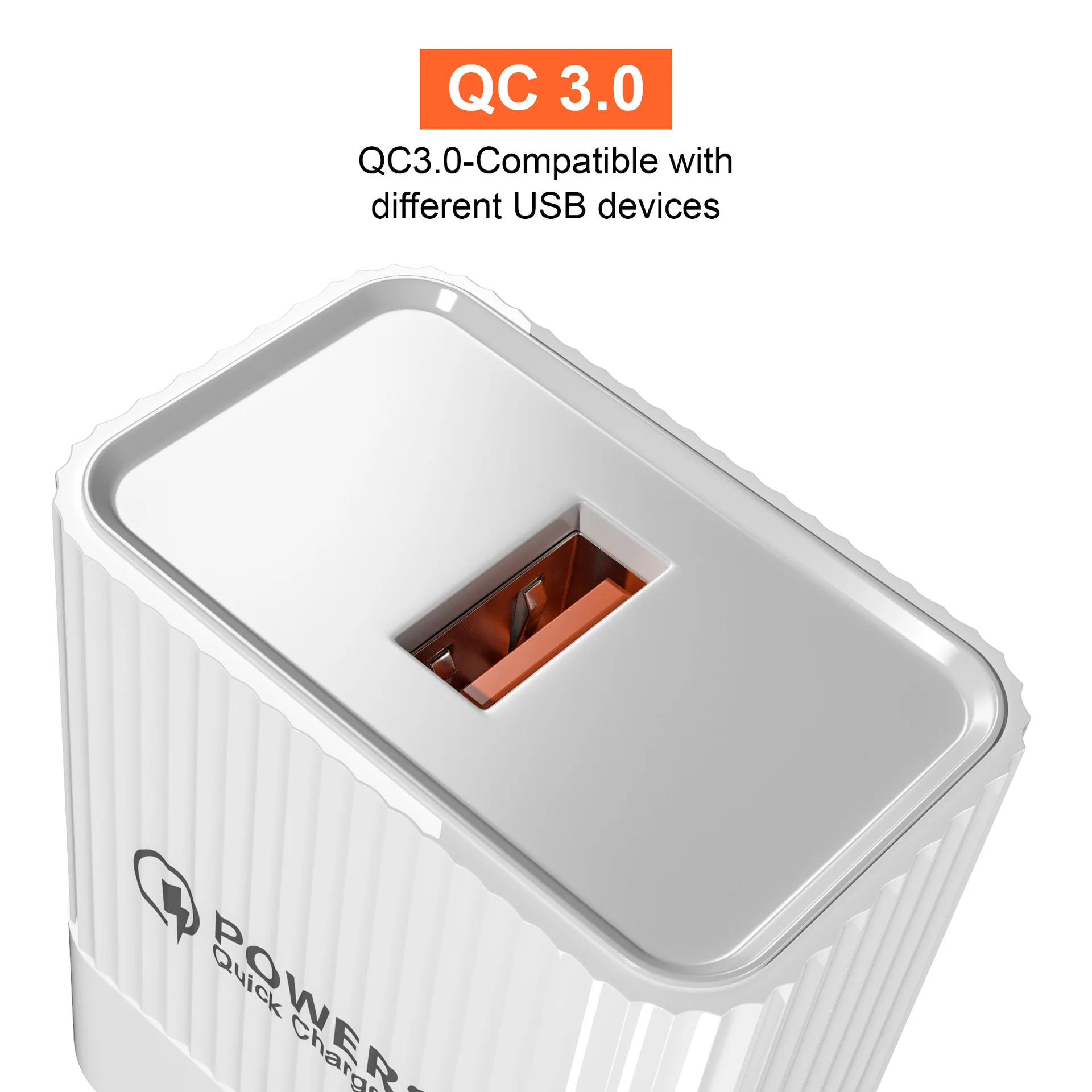 20W Fast Charge Charger Quick Charge 3.0 Wall Phone Charger Power Adapters For iPhone 15 14 Samsung Xiaomi Portable USB Charger - náhled 4