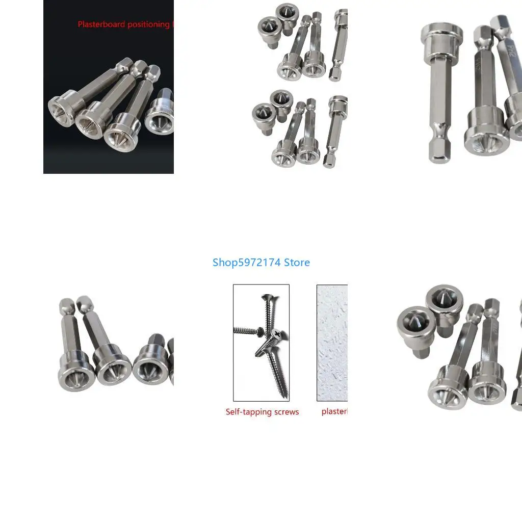 Y3NB 1/4 inch Shank Positioning Screwdr Bit Batch for Head for Gypsum Board Dry