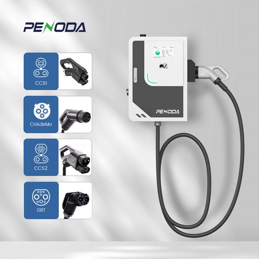 PENODA Manufacturer OEM ODM New Energy Car Charging Station Custom 30KW 20KW DC Fast Charger Dynamic Load Balancing EV Charger