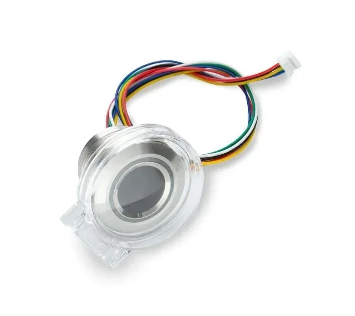 

MIKROE-4347 Датчик отпечатков пальцев с двухцветным светодиодным кольцом Датчики отпечатков пальцев Отпечаток пальца 3 щелчка