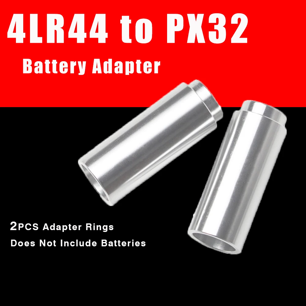 

2Pcs 4LR44 to PX32 Yashica Electro 35 Battery Adapter Battery Adapter Camera Accessories For Film Camera Battery Adapter