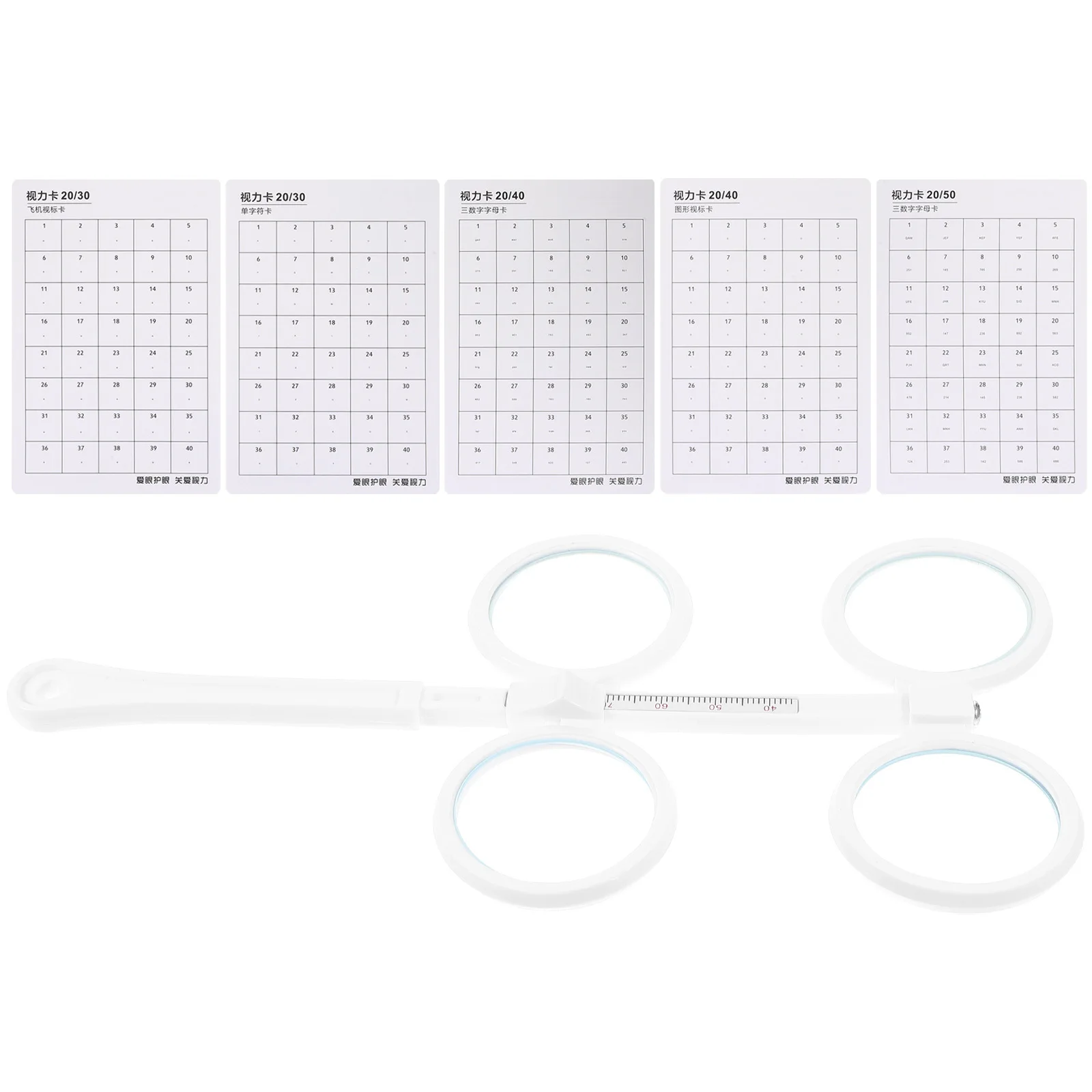 

Optical Flipper Double-Sided Vision Training Instrument For Optometry Flipping Eye Exercise Tool Adjustable Plastic Set