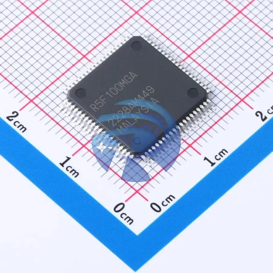 R5F100MGAFA#10 128KB 1.6V~5.5V RL78 12KB 32MHz 74 PQFP-80(14x14) Microcontrollers (MCU/MPU/SOC) china supplier