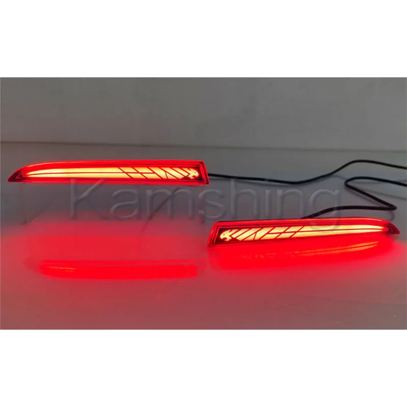 Kamshing 1 Set Modify LED Rear Bumper Light Lamp For Cadillac XT5 2016-2023 Rear Bumper Fog Light Fog Lamp Rear Foglight