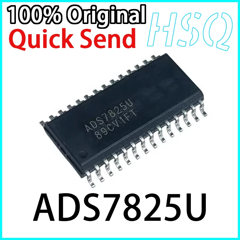 New Original ADS7825U ADS7825UB SOIC-28 16 Bit Analog-to-digital Converter in Stock 1PCS