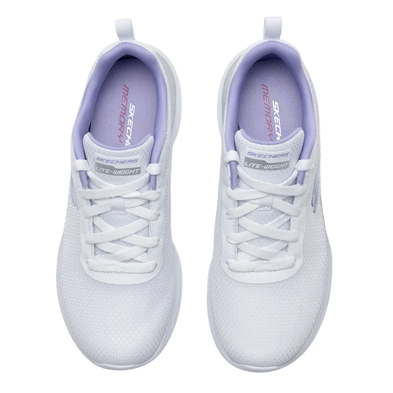 

Skechers Women's Shoes, Sports Shoes, Fitness Training, Cushioning, Wear-Resistant, Lightweight, Breathable, Fashionable Running Casual Shoes 897984-Wht