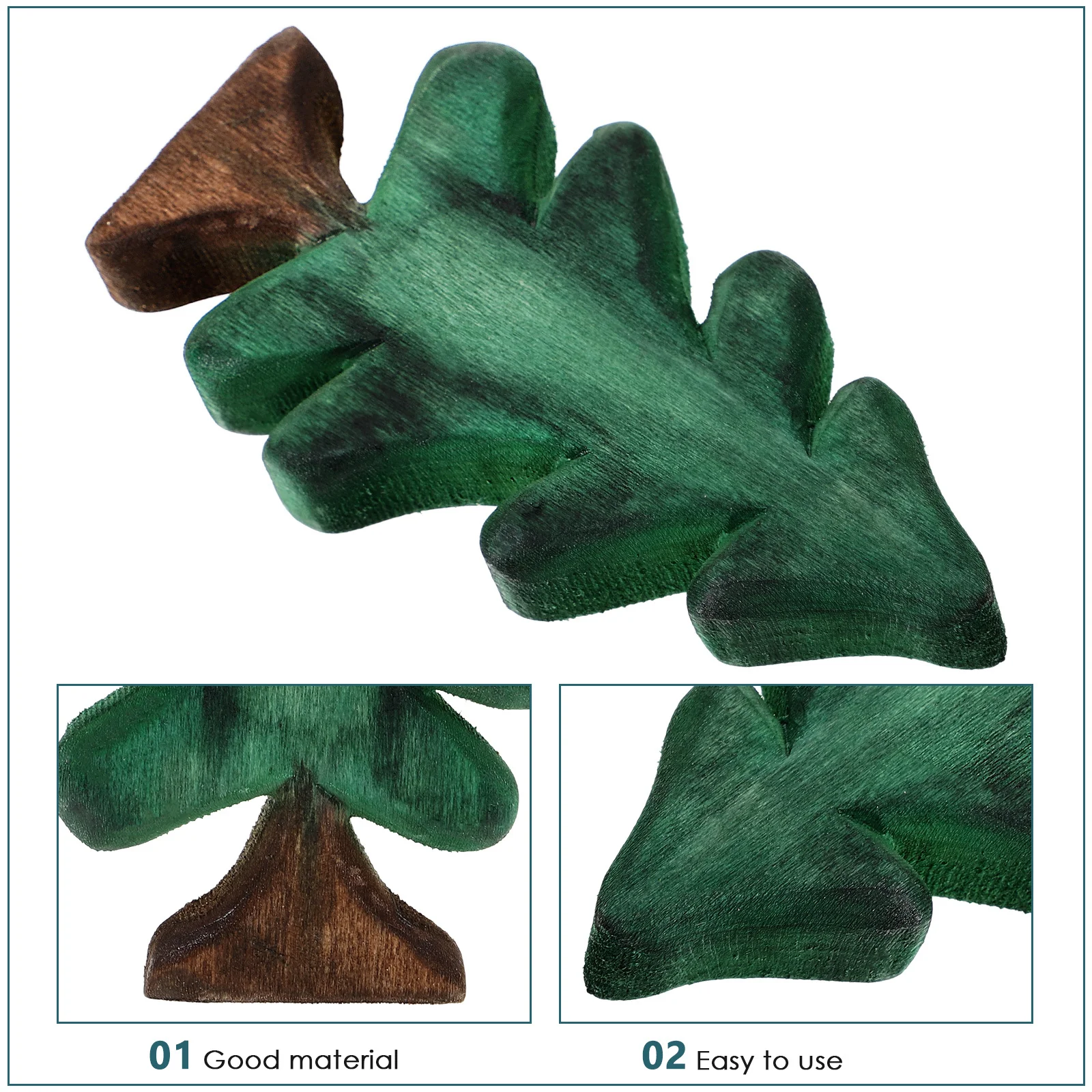 

Small Wood Christmas Tree Desktop Tabletop Xmas Ornament Creative Home Party Decor Holiday Season Decoration Wood Christmas Tree