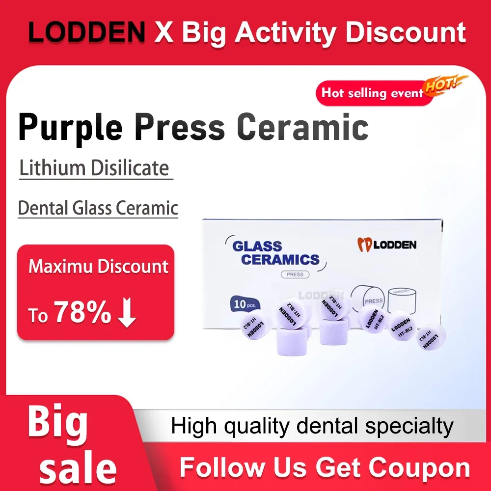 lodden-comprimes-dentaires-en-ceramique-disilicate-de-lithium-presse-violette-blocs-de-lingots-pressage-pour-placage-ultra-mince-naissance-lt-verre-10-pieces