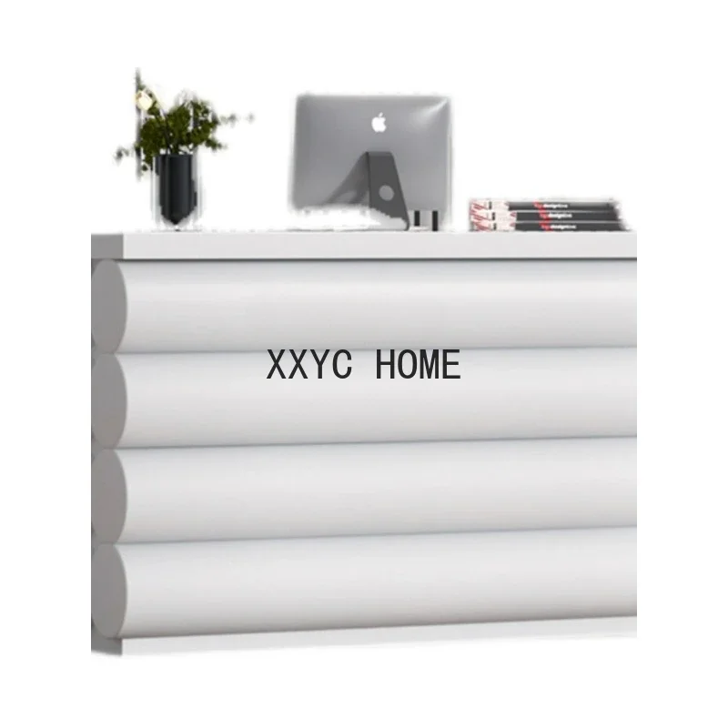 

Cashier Shop Small Bar Company Front Desk Reception Counter Clothing Store Stainless Steel