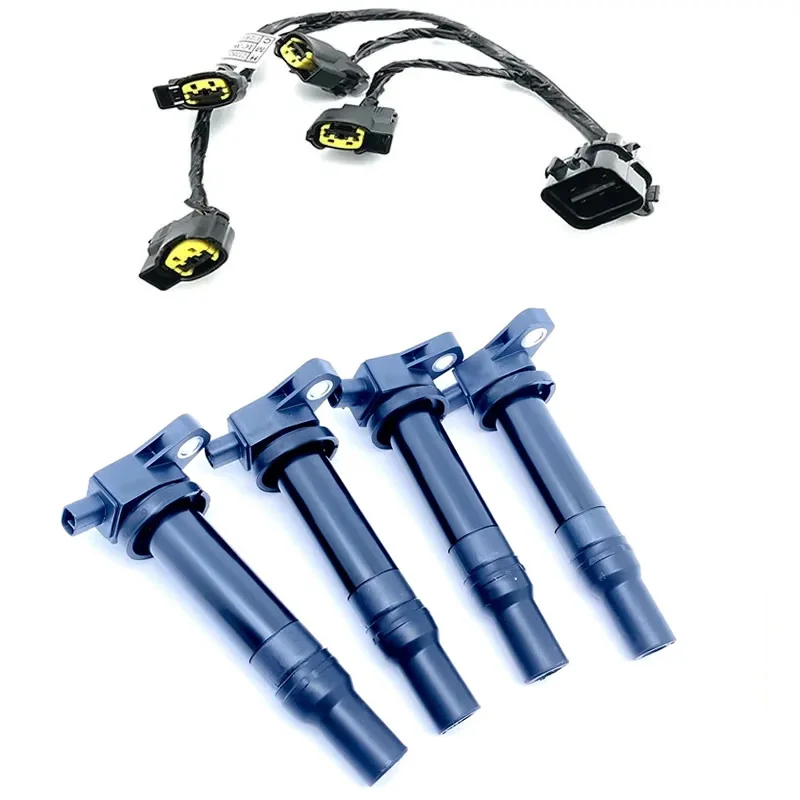 27301-26640 Ignition Coil For Hyundai Accent Elantra Kia Rondo Rio Rio5 L4 1.6 2006-2011 5C1586 C1543 27301 26640 2730126640