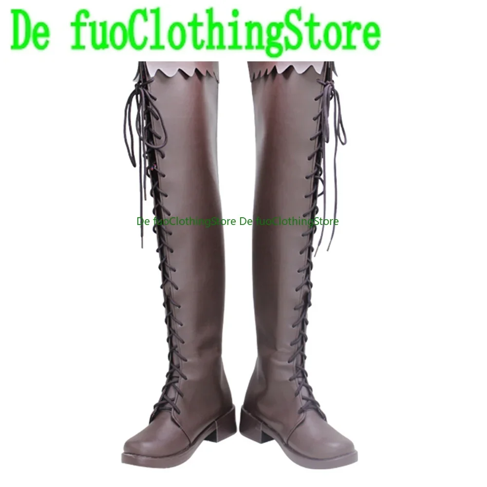 

FINAL FANTASY XIV A Realm Reborn shtola обувь для косплея ботинки игры аниме карнавал вечерние Хэллоуин Рождество DefuoClothing обувь