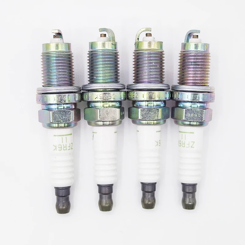 4pcs 9807B-5617P ZFR6K11 Iridium Spark Plug For Honda Civic Accord CR-V FR-V 2.0/2.3/2.4L 9807B5617P ZFR6K-11 9807B 5617P