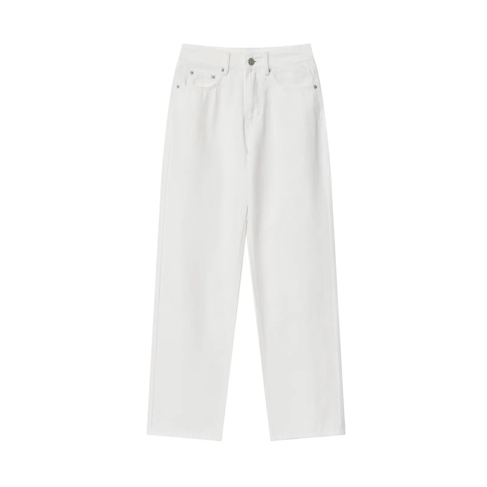

Maxdutti American Retro High Waist Mom Jeans For Women Vintage Boyfriend Loose Straight Jeans Denim Pants Women