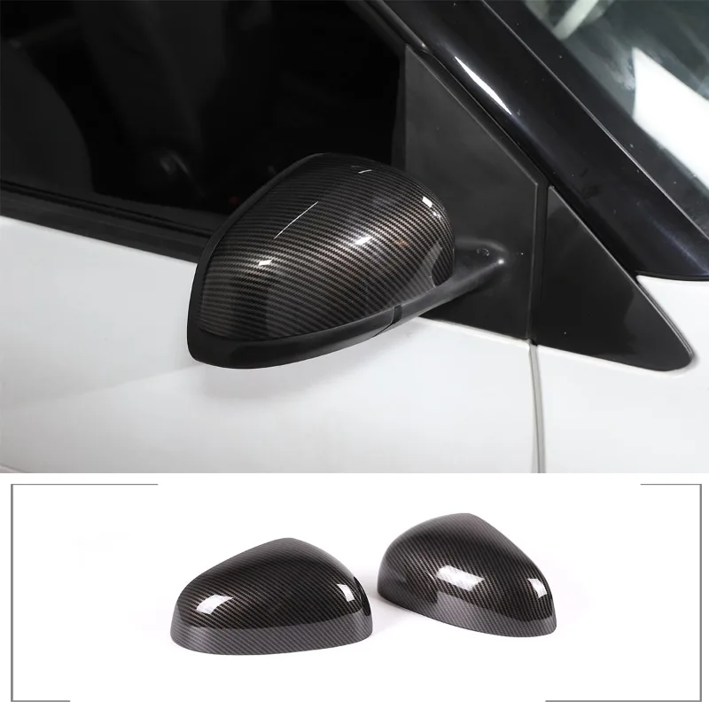 

For 2016-2021 Mercedes-Benz Smart W453 Exterior Mirror Cover Rearview Mirror Protective Cover Trim ABS Car Accessories