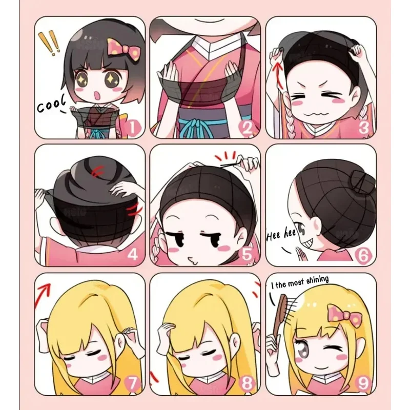 The Herta Cosplay Wig 95 cm Long Straight Mixed Purple Cosplay Wig Anime Heat Resistant Cosplay Wig