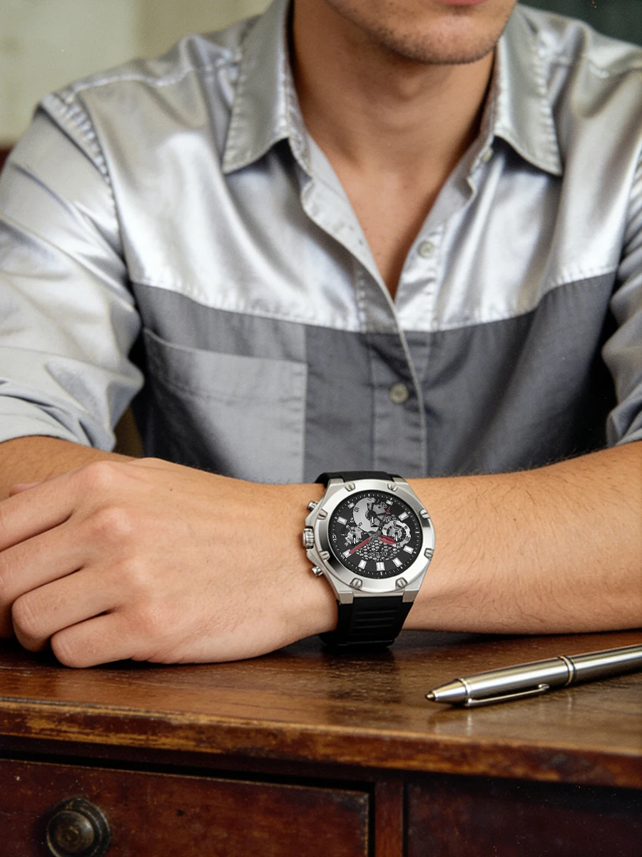 Zegarek męski GUESS GW0334G1 C – Smartwatch Guess recenzja i cena