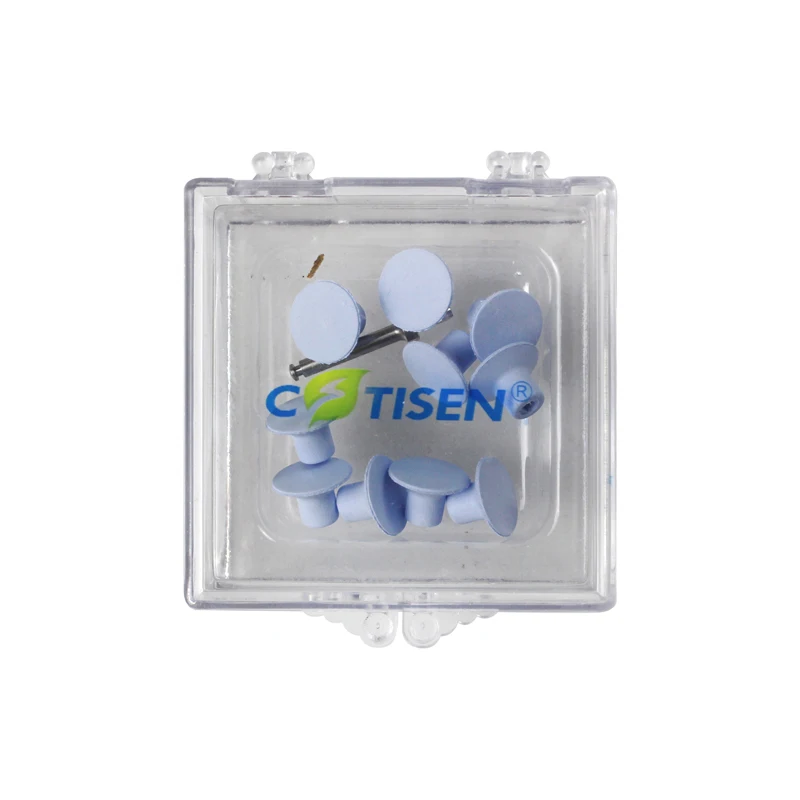 Silicone Polishing Kit Composite Resin Speedy Polishing Ca 2.35mm, 3 Different Shapes Cup / Inverted Cone/Point