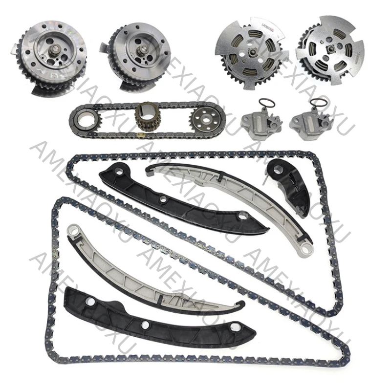 

LR060395 TIMING CHAIN KIT Fit For Land Rover LR4 Range Rover Jaguar 3.0L 5.0L V8 V6 DOHC LR035549, LR048776,, LR012110 C2Z30680
