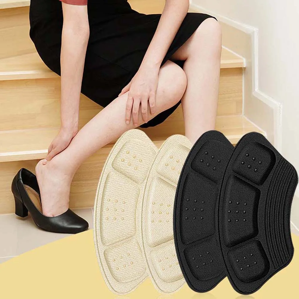 Portable Adjustable Sponge Back Heels Pads Antiwear Soft Heels Cushion Insoles Prevent Abrasion Foot Care Tools