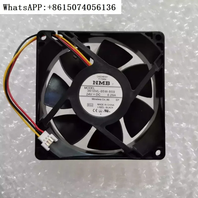 

3610VL-05W-B59 24V 0.29A inverter fan 9025