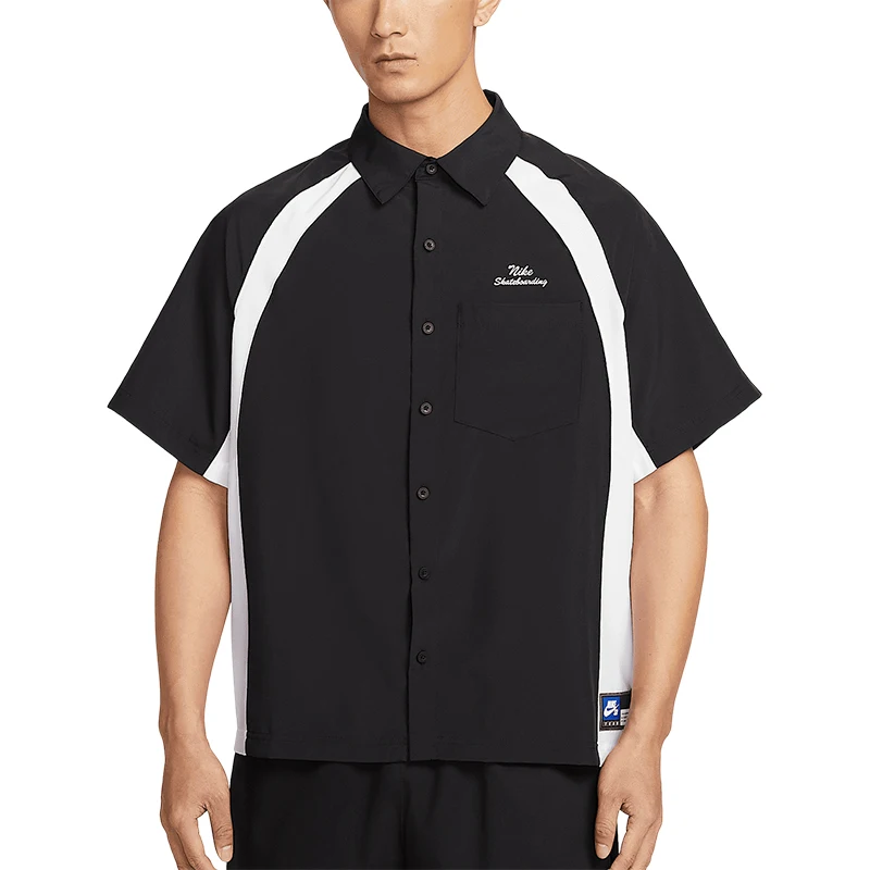 قميص Nike Official Authentic 2025 للرجال بياقة فضفاضة قابل للتنفس HJ2959-010